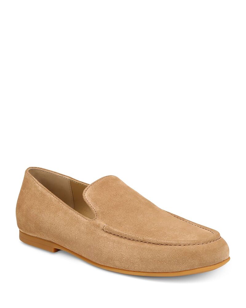ヴィンス メンズ シューズ スリッポン・ローファー スエードクロス Vince Men\u0027s Canyon Suede Loafer New Camel 駱駝