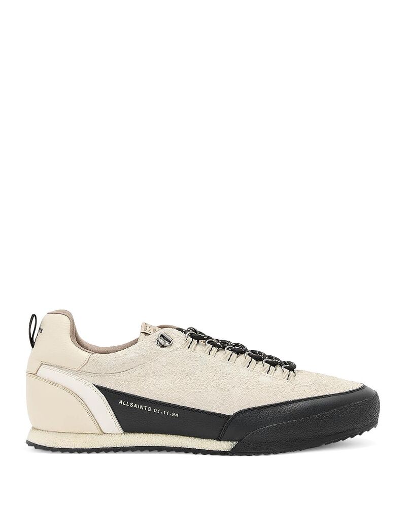 オールセインツ メンズ シューズ スニーカー ALLSAINTS Men's Harri OD Low Top Sneakers Chalk White ホワイト