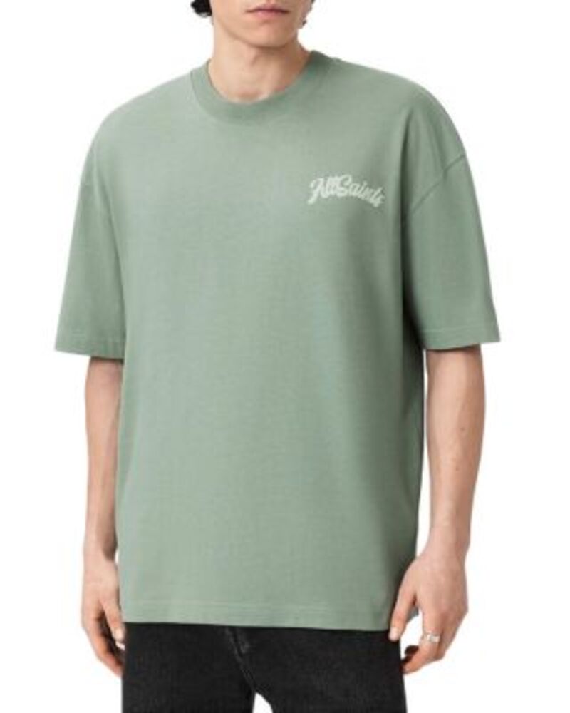 オールセインツ レディース トップス シャツ クルーネック ロゴ ALLSAINTS Odyssey Crewneck Logo T-Shirt One-Size