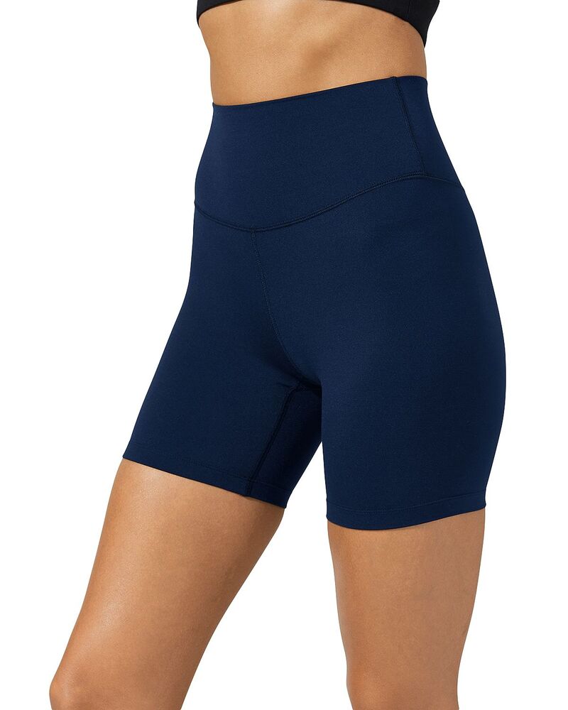 スピリッツフィフティファイブ レディース ボトムス ハーフパンツ・ショーツ ショートパンツ Splits59 Airweight High Waisted Bike Shorts Indigo インディゴ｜ReVida 店