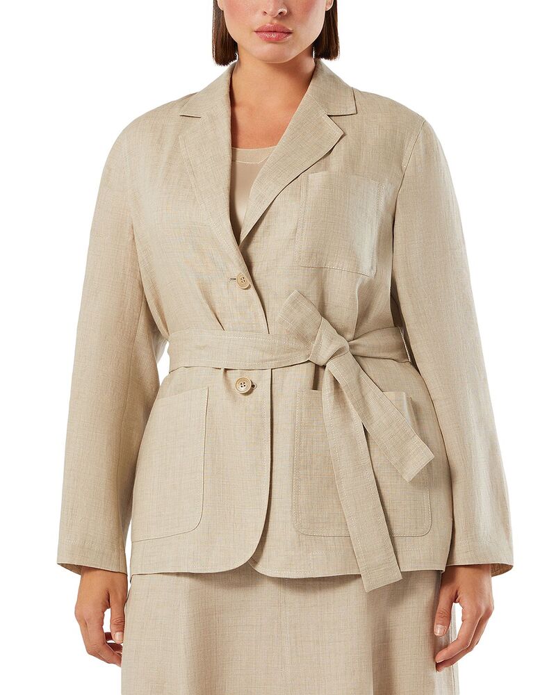 マリナリナルディ レディース アウター 上衣・上衣 リネン Marinaldi Mrsgioia Linen Jacket Sand 真砂