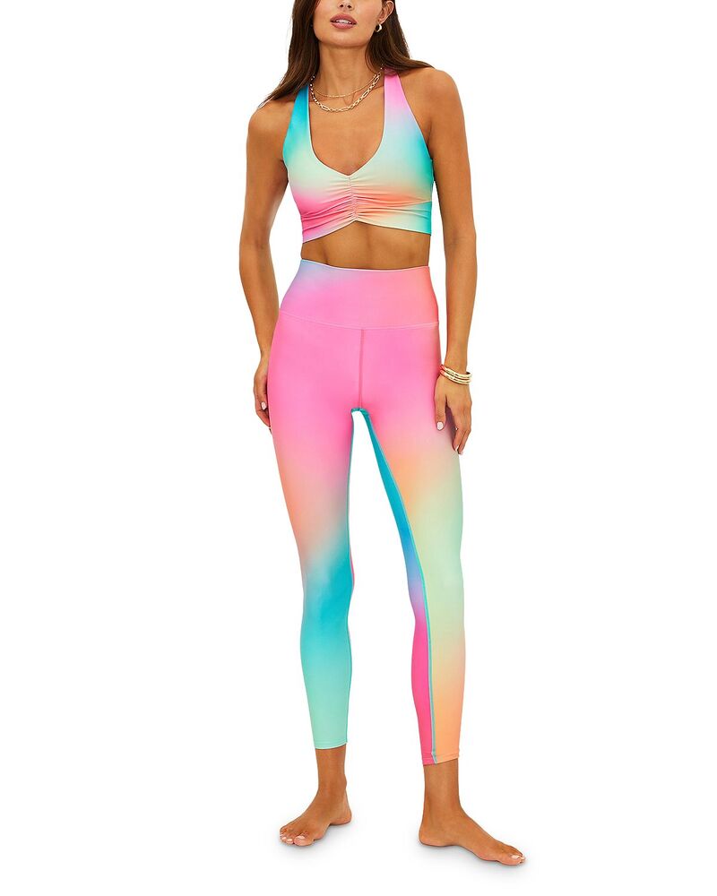 ビーチライオット レディース ボトムス レギンス Beach Riot Piper Leggingstrawberry Sunset Ombre