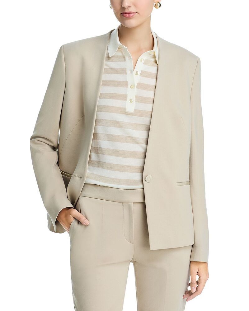 ボス レディース アウター ジャケット・ブルゾン BOSS Jemma1 Jacket Light Beige ベージュ｜ReVida 店 26,520円