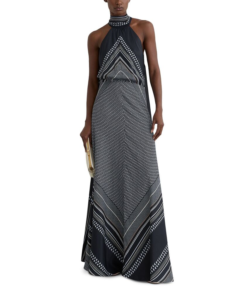 レイス レディース トップス 衣裳 REISSkylar Dress Navy 米国海軍