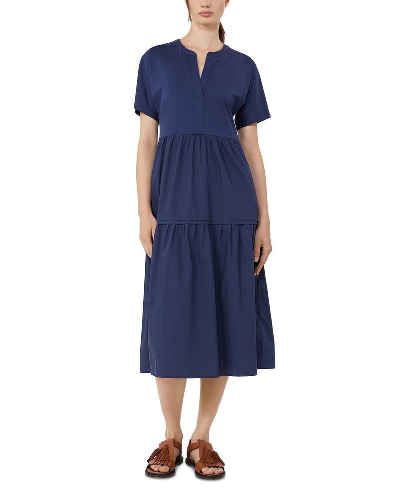 ウィークエンド マックスマーラ レディース トップス ワンピース ミディ キャップ Weekend Max Mara Wkdcapsula Midi Dress Navy ネイビー｜ReVida 店