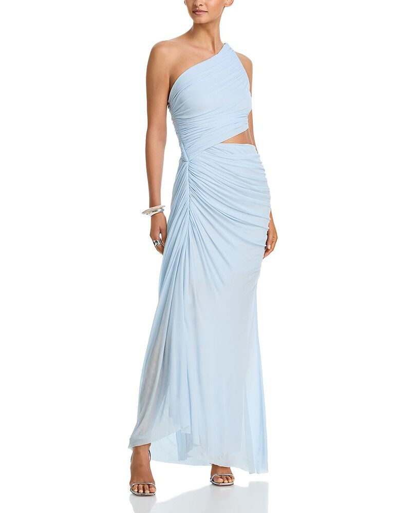 エーエルシー レディース トップス ワンピース マキシ A.L.C. Cleo Maxi Dressky Blue ブルー｜ReVida 店
