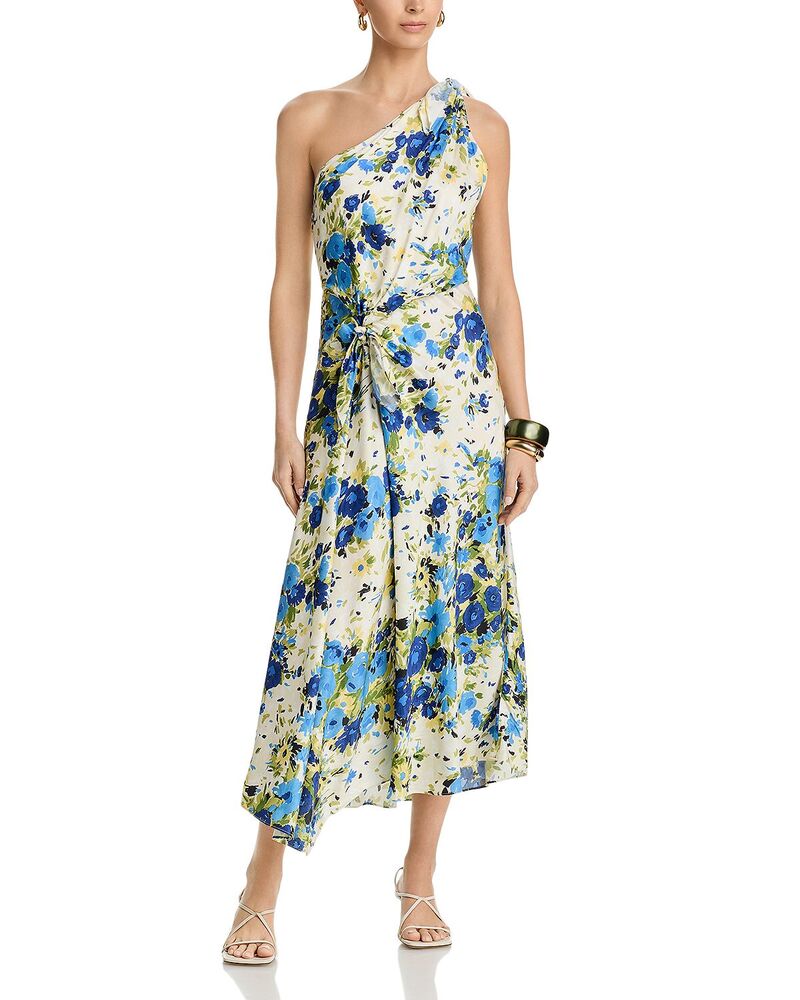 エーエルシー レディース トップス 衣裳 A.L.C. Elliana Dress Butter/Capri Multi マルチ色つや