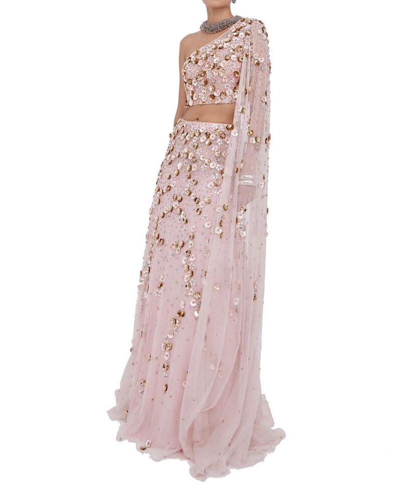 レシュマ レディース トップス 衣裳 Raishma Inaya Gown Blush 毛はらい