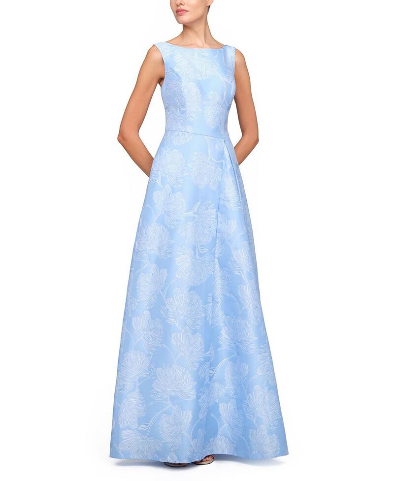 ケイ アンジャー レディース トップス 衣装 Kay Unger Caitlin Gown Medium Blue 青色