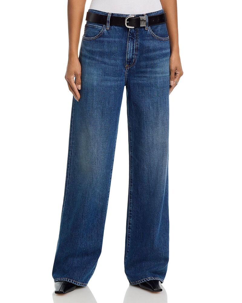 フレーム レディース ボトムス デニムパンツ ジーンズ FRAME The Off Duty Stroll High Rise Jeans in Garda｜ReVida 店