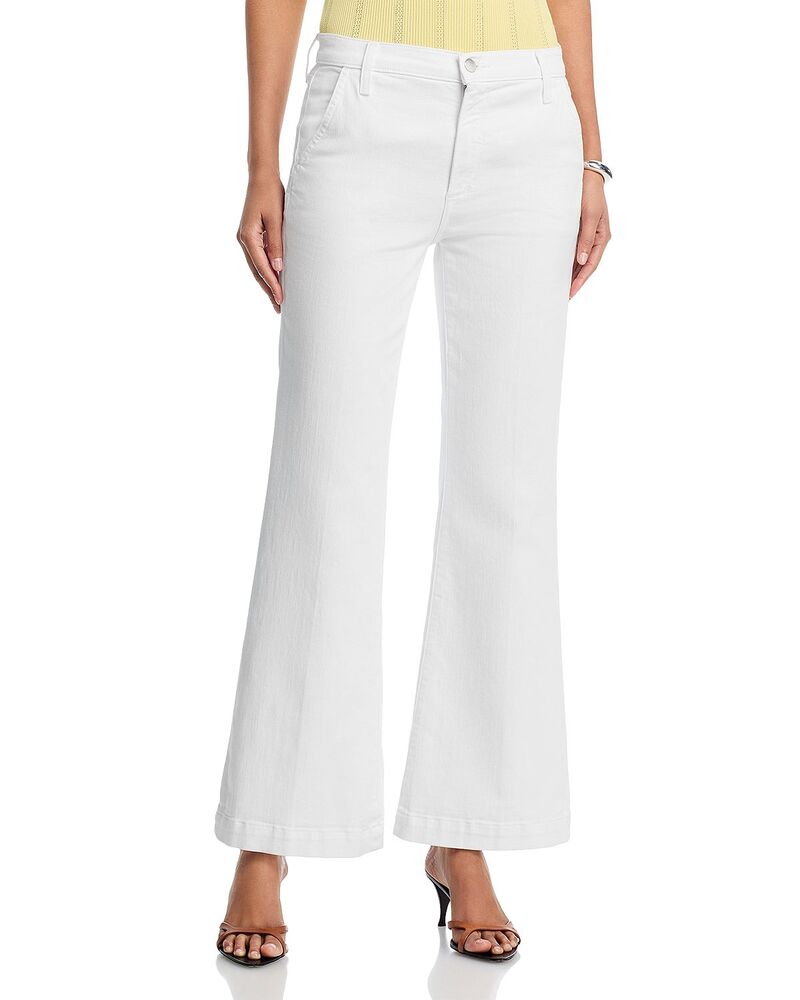 ジョーズジーンズ レディース ボトムス カジュアルパンツ プチ Joe's Jeans The Molly Petite High Rise Trouser Jeans White ホワイト|ReVida 店