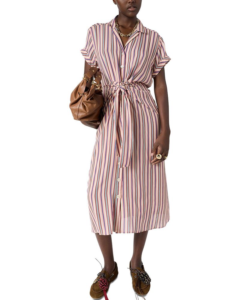 ジェラルド・ダレル レディース トップス シャツ Gerardarel Raena Twisted Waist Shirt Dress Multicolor マルチカラー｜ReVida 店