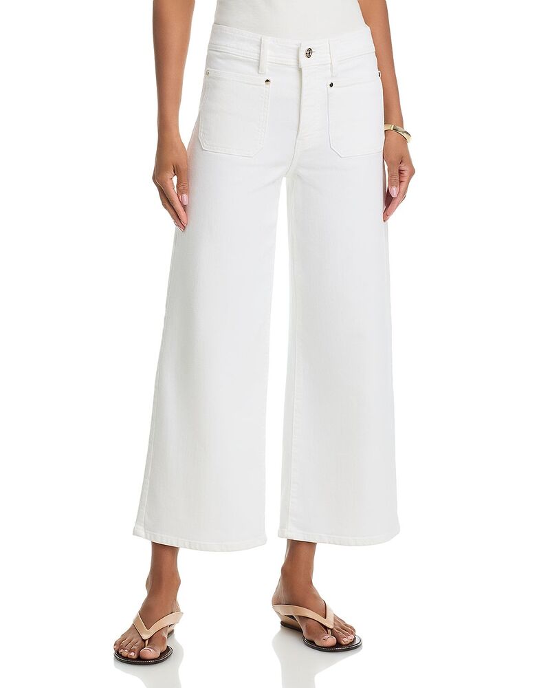 フレーム レディース ボトムス デニムパンツ ジーンズ FRAME Le Slim Palazzo Crop Harbor Jeans in Au Natural Au Natural｜ReVida 店