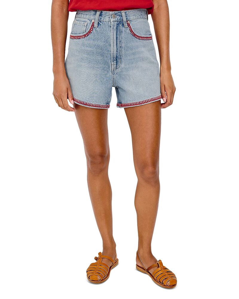 レイルズ レディース ボトムス 二分の一ズボン下・さる股引き 遊撃手ズボン下 対照 Giadzy x Rails Rancho Contrastitch Shorts Cia Indigo インディゴ