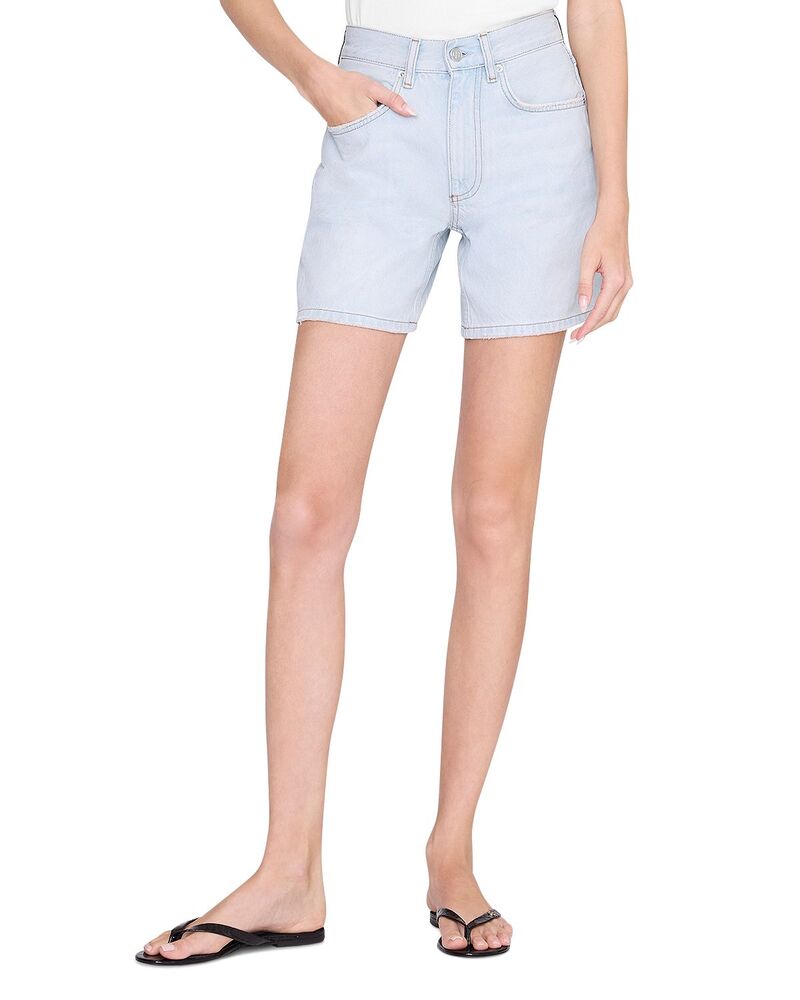 アニービン レディース ボトムス 二分の一ズボン下・さる股引き 遊撃手ズボン下 Anine Bing Delaney Shorts Washed Blue 青み