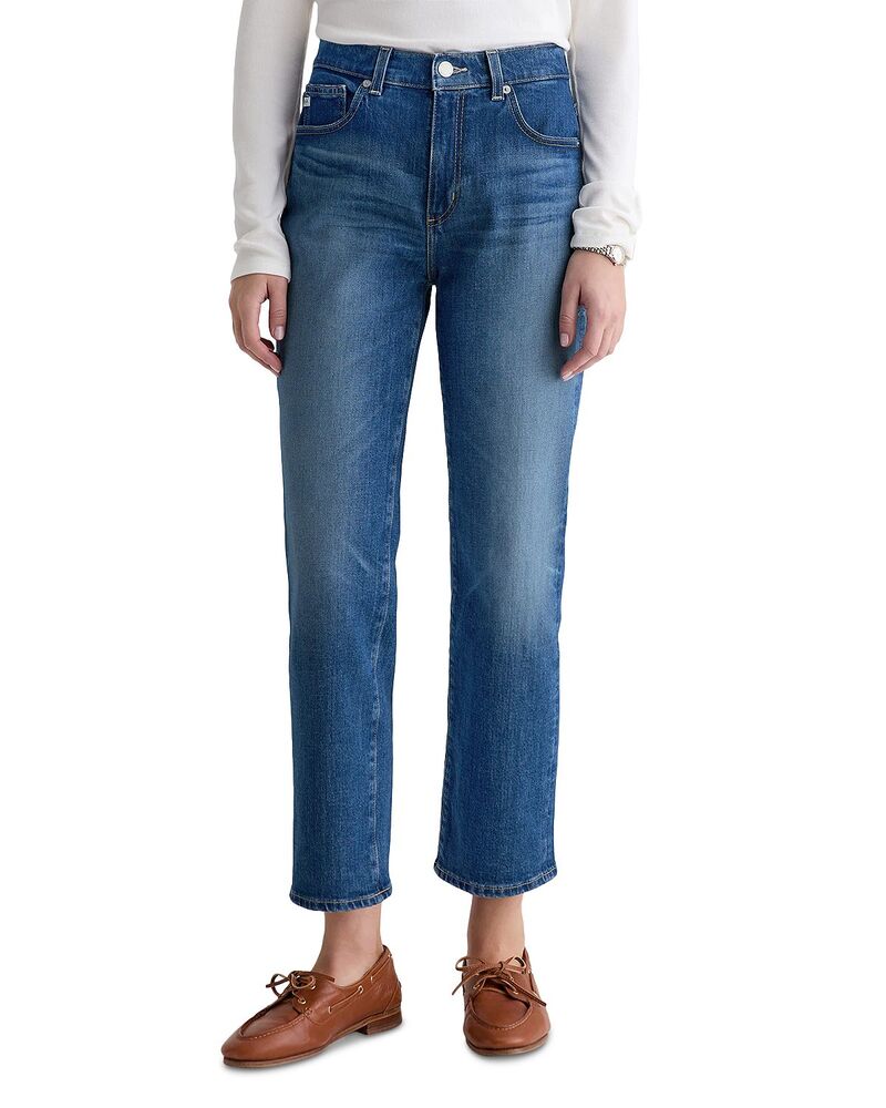 エージー レディース ボトムス ジーンズズボン下 デニム AG Brinley Crop Mid Rise Straight Jeans インチ Owens Valley Owens Valley