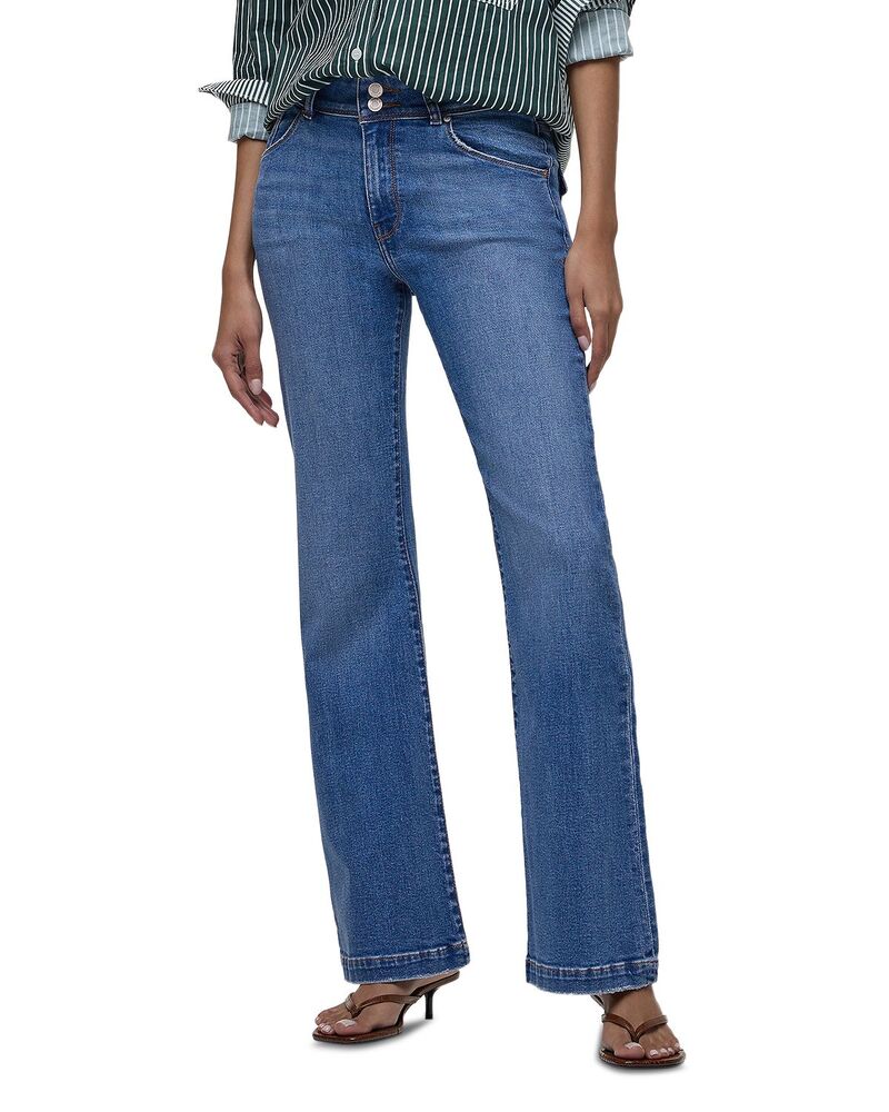 ハドソン レディース ボトムス デニムパンツ ジーンズ Hudson Dana High Rise Flared Jeans in Tranquil|ReVida 店