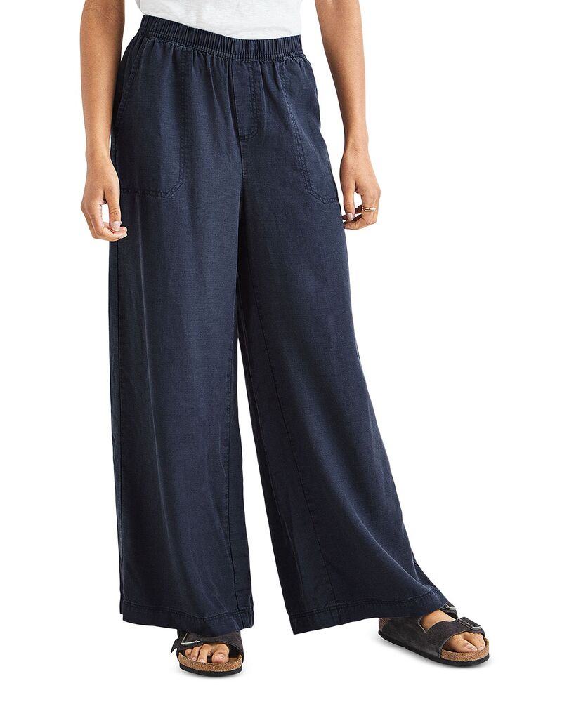 スプレンディット レディース ボトムス 心地好いズボン下 Splendid Angie Palazzo Pants Navy 米国海軍