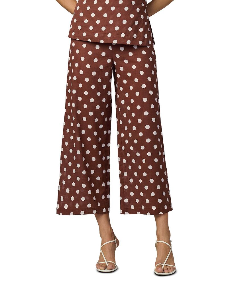 ジョーズジーンズ レディース ボトムス カジュアルパンツ ワイドレッグ Joe's Jeans The Mariel Wide Leg Pants Chocolate チョコレート｜ReVida 店