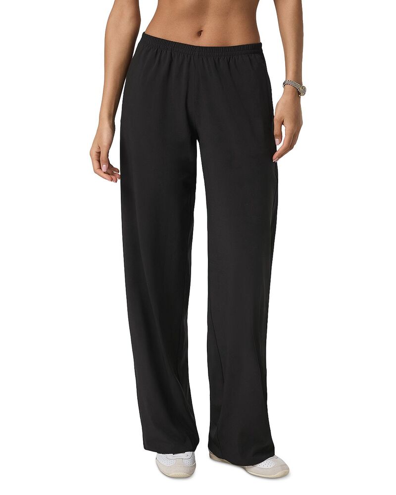 ビュオーリ レディース ボトムス 心地好いズボン下 ワイドレッグ Vuori Villa Everyday Wide Leg Pants Black 黒いこと