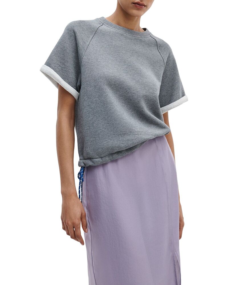 ラグアンドボーン レディース トップス プルオーバー ヴィンテージ パイル rag \u0026 bone Vintage Terry Tee Heather Gray 薄墨色
