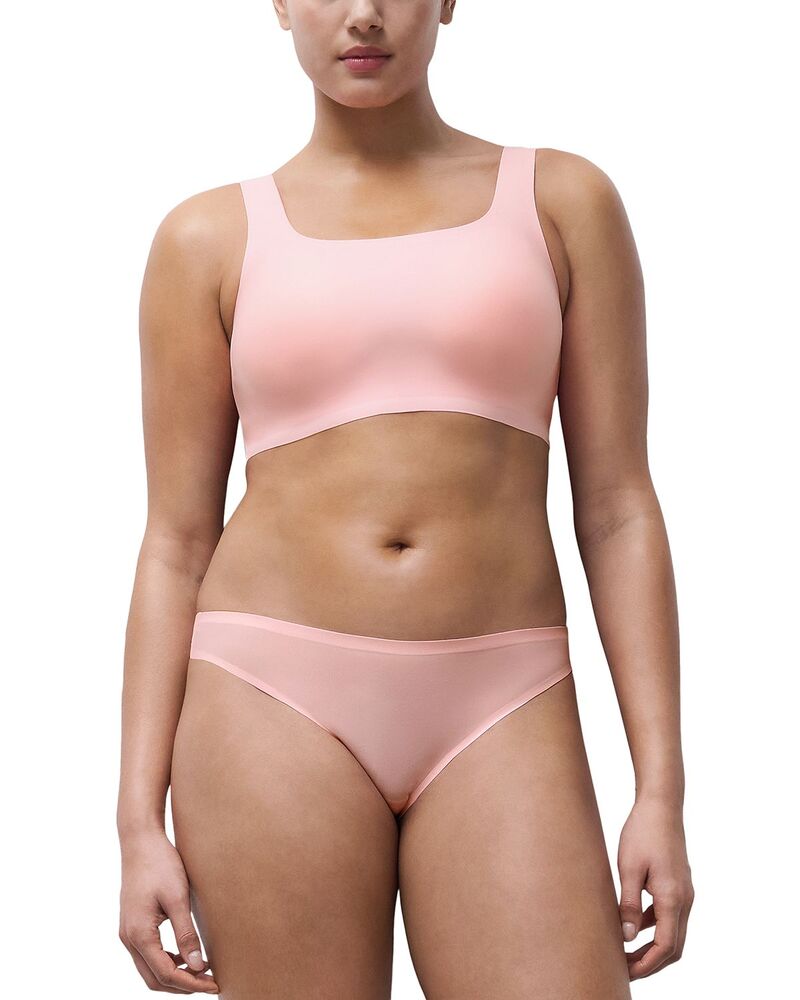 シャントル レディース アンダー御召しもの ズボン下 Chantelle Soft Stretch One-Size Seamless Thong Flourescent Pink サクラ色