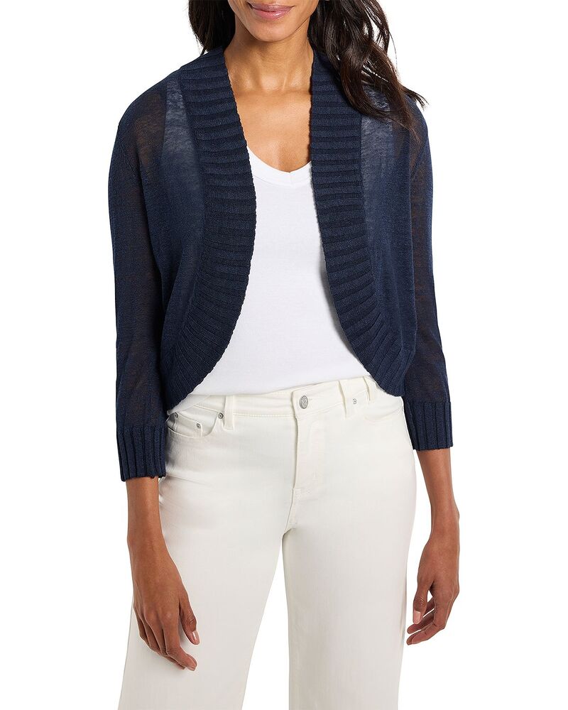 ニックプラスゾーイ レディース アウター ジレー NIC+ZOE Bolero Cardigan Dark Indigo インディゴ