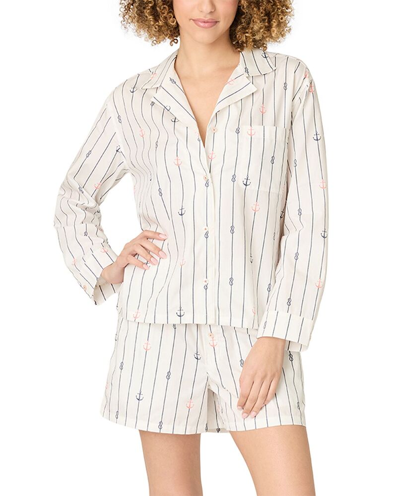 ピージェイサルベージ レディース アウター パーカー・スウェット PJ Salvage Afterparty Poplin Pajama Set Ivory アイボリー｜ReVida 店 20,986円