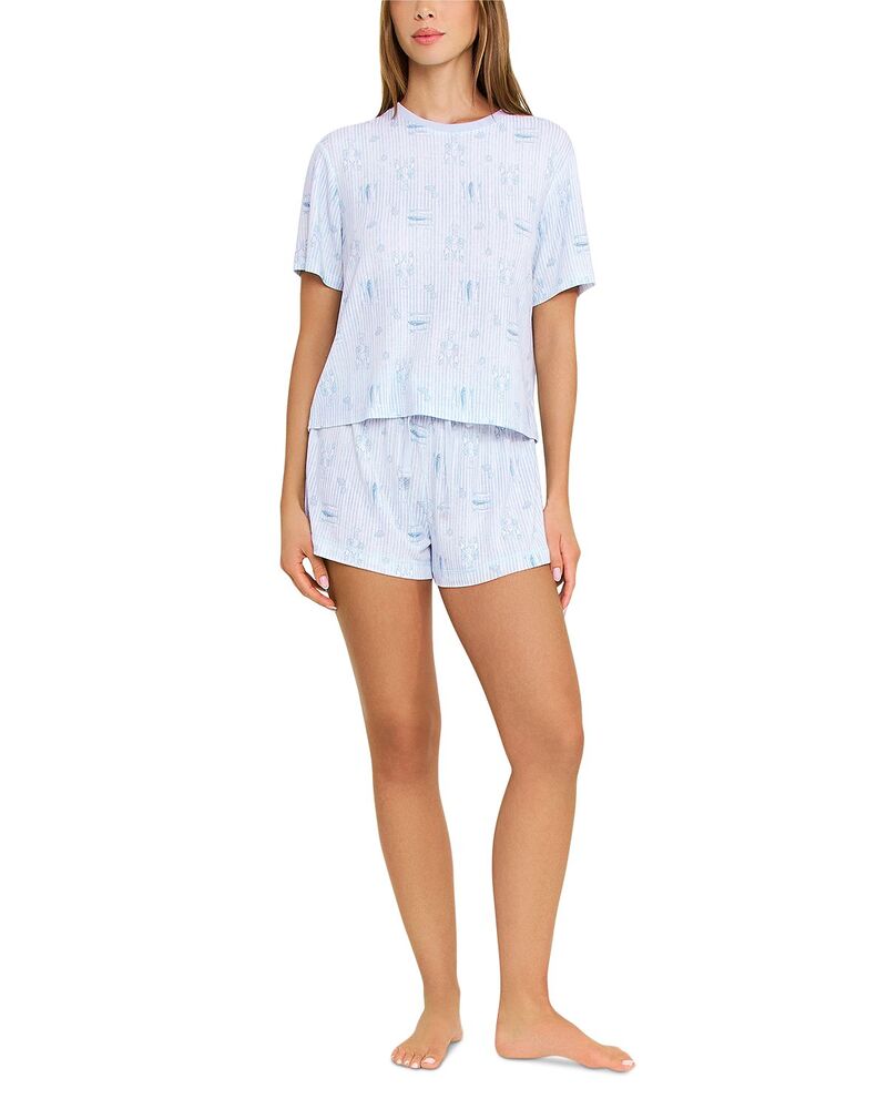 ハニーデュー インティメッツ レディース アウター パーカー・スウェット Honeydew Star Seeker Shorty Pajama Set Saltwater Sonata