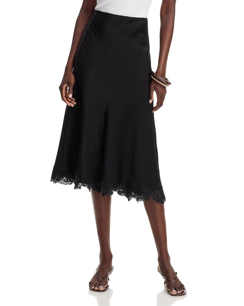 コビーハルペリン レディース 下つ方スコート スピード競技刈り込み スピード競技 Kobi Halperin Brooks Lace Trim Skirt Black 黒いこと ボトムス-スカート-レディースファッション
