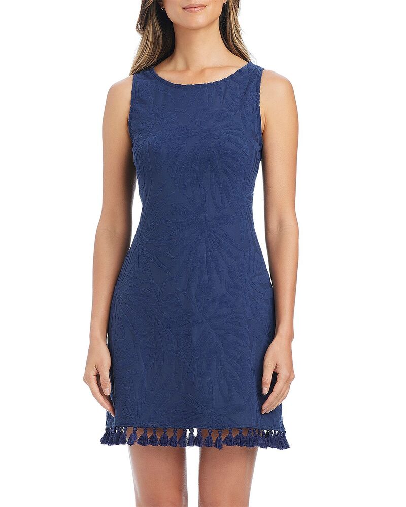 ブルーロッドビーティ レディース トップス ワンピース Bleu Rod Beattie Tassel Hem Dress Midnight|ReVida 店