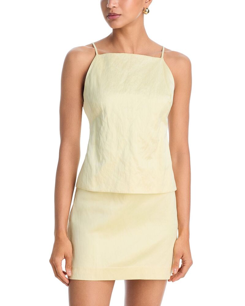 エーエルシー レディース トップス シャツ A.L.C. Reese Strappy Back Top Light Canary
