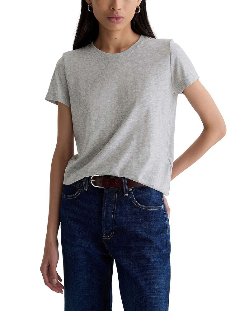 エージー レディース トップス プルオーバー AG Zoie Tee Heather Gray 薄墨色