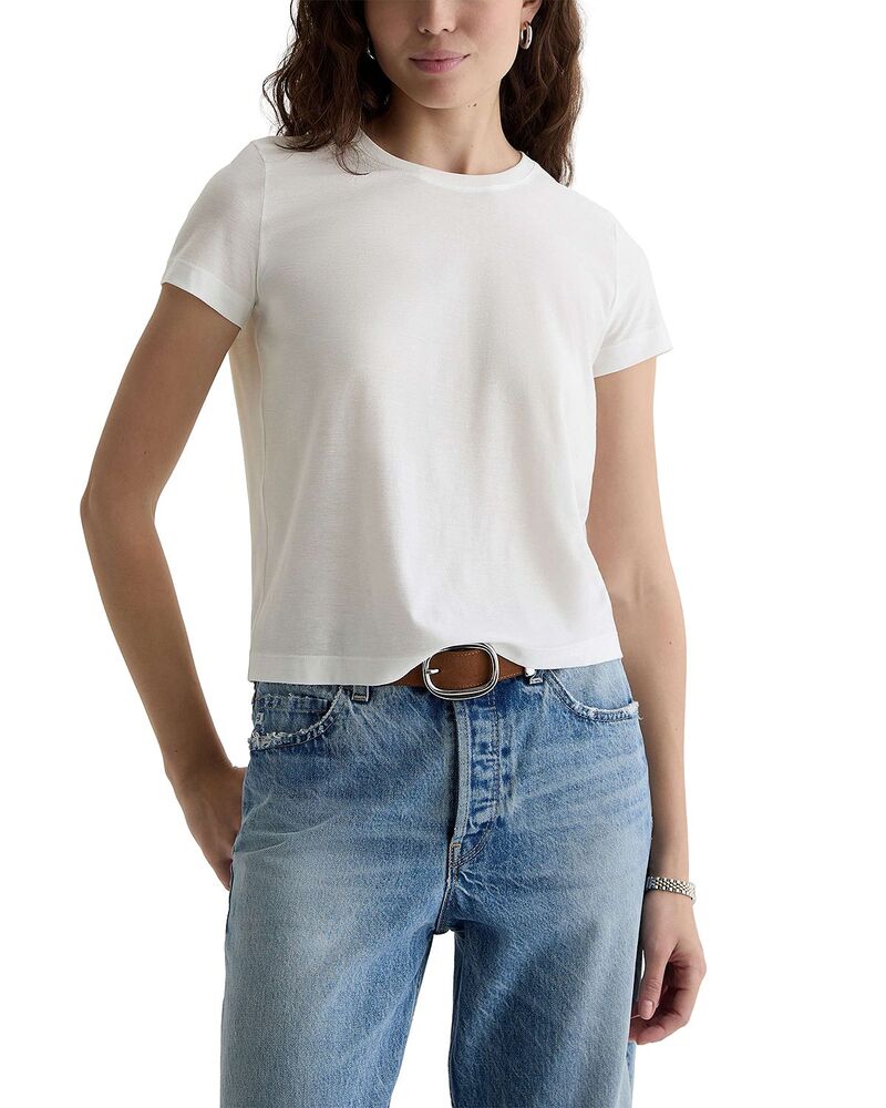 エージー レディース トップス プルオーバー AG Zoie Tee White 白いこと