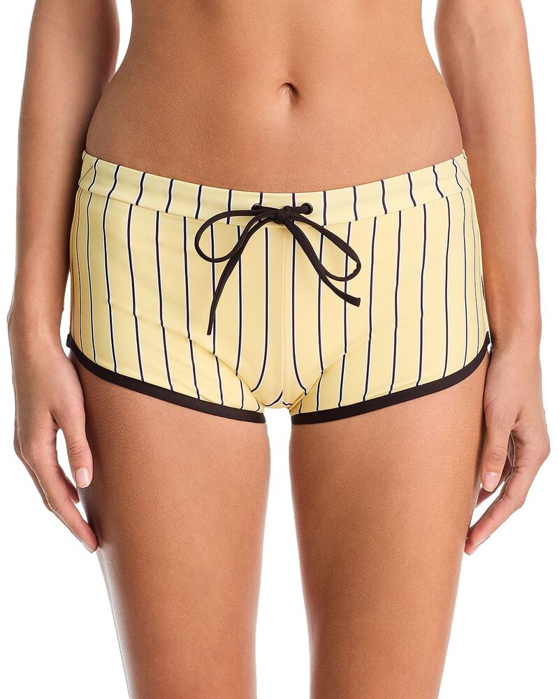 スタウド レディース 御徒面子 遊撃手ズボン下 STAUD Niguel Swim Shorts Monday Stripe 縞模様