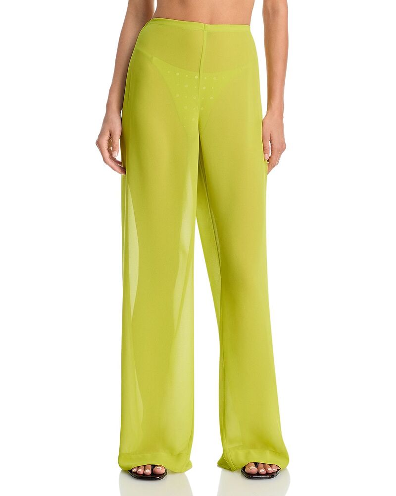 スタウド レディース ボトムス 心地好いズボン下 STAUD Stroll Pantswim Cover-Up Citron