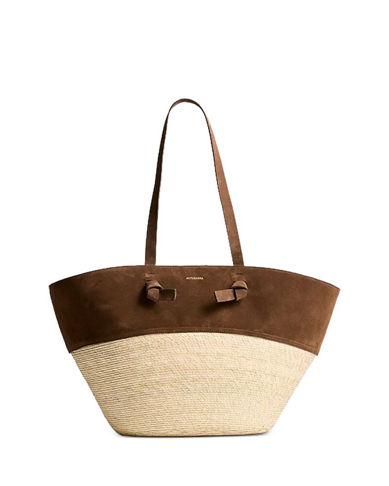 アルチュザラ レディース バッグ Altuzarra Knot Basket Large Tote Chocolate チョコレート