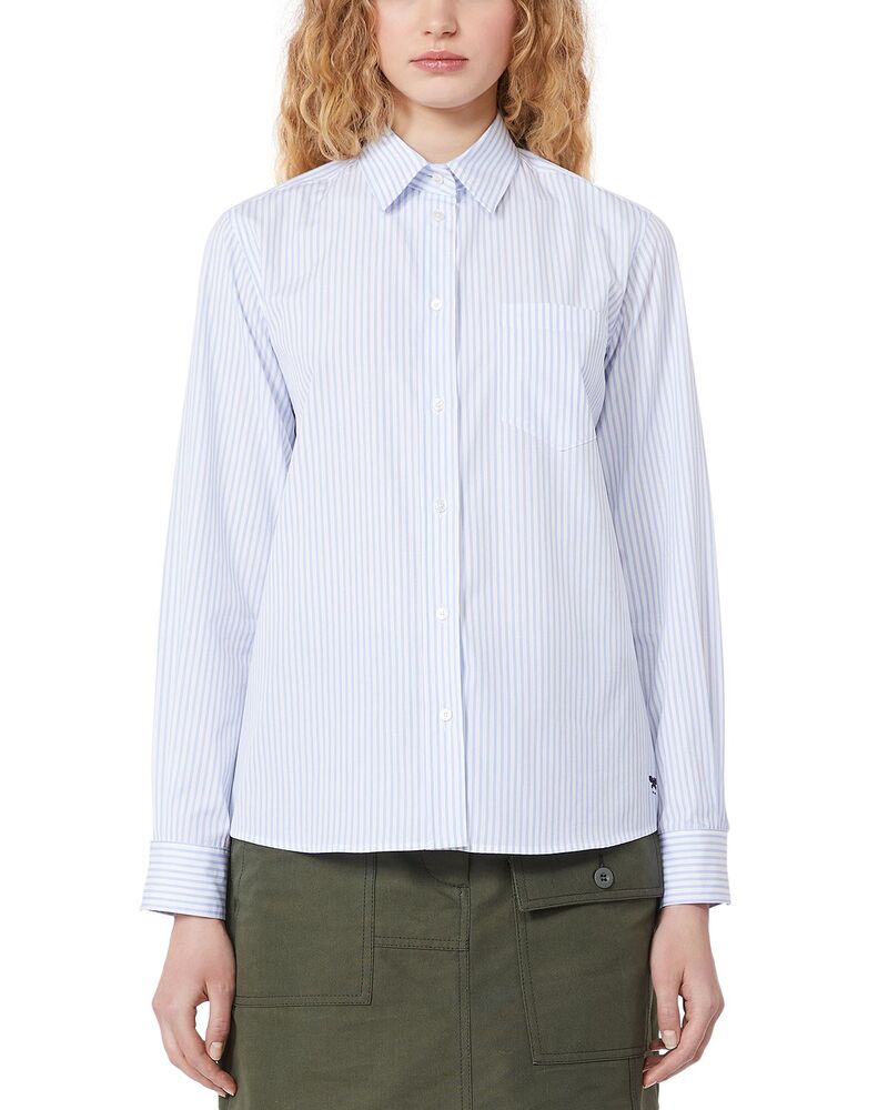 土日 マックスマーラ レディース トップス プルオーバー Weekend Max Mara Wkdbahamashirt Light Blue 青色