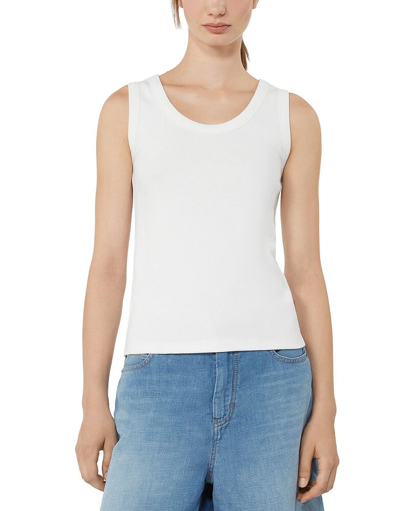 ウィークエンド マックスマーラ レディース トップス シャツ ニット Weekend Max Mara Wkdmultic Knitop White ホワイト