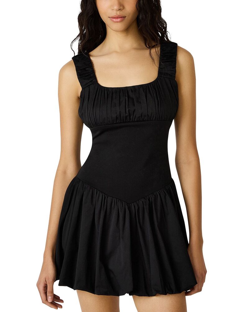 スティーブ マデン レディース トップス 衣装 STEVE MADDEN Ivy Dress Black 黒いこと レディースファッション-ワンピース