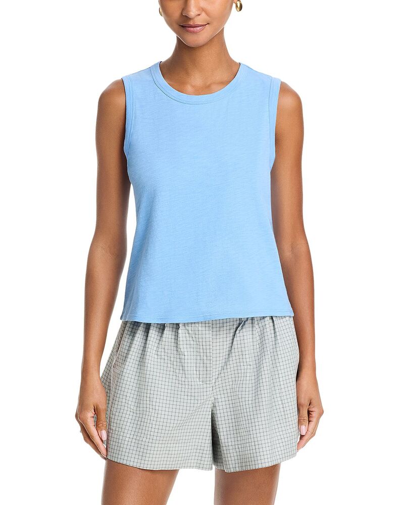 ベラダール レディース トップス 貯蔵タンクいの一番 Bella Dahl Easy Tank Tidal Blue 青色 タンクトップ-トップス-レディースファッション
