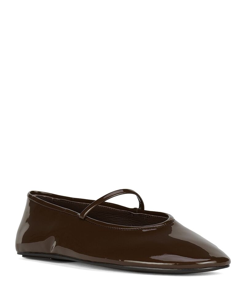 ジェフリー キャンベル レディース シューズ パンプス Jeffrey Campbell Women\u0027s Dancerina Ballet Flats Brown Patent 赤銅色