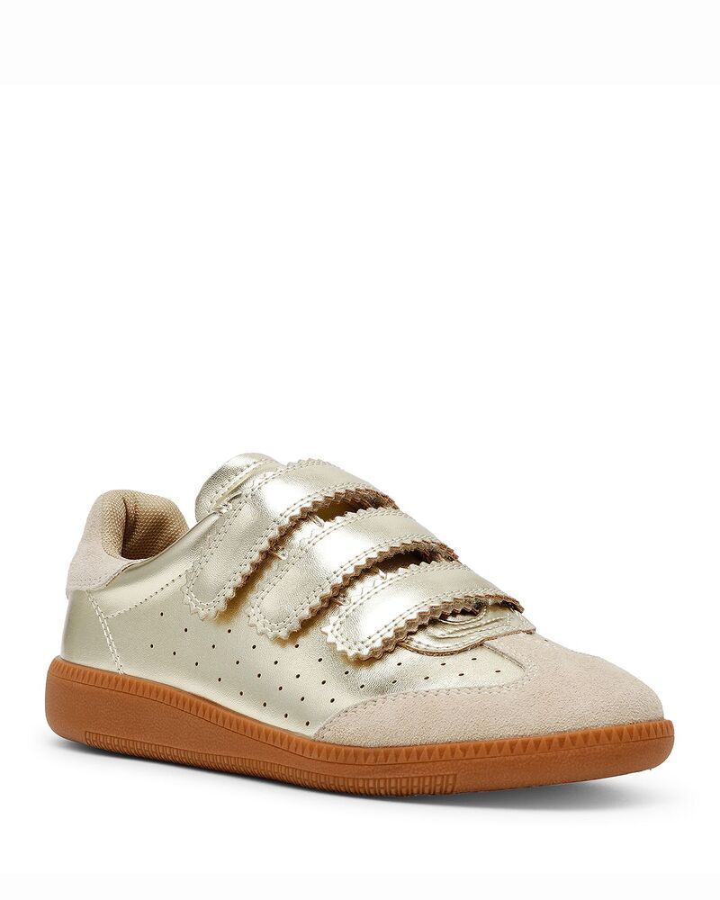スティーブ マデン レディース シューズ スニーカー STEVE MADDEN Women's Momentum Sneakers Gold ゴールド｜ReVida 店