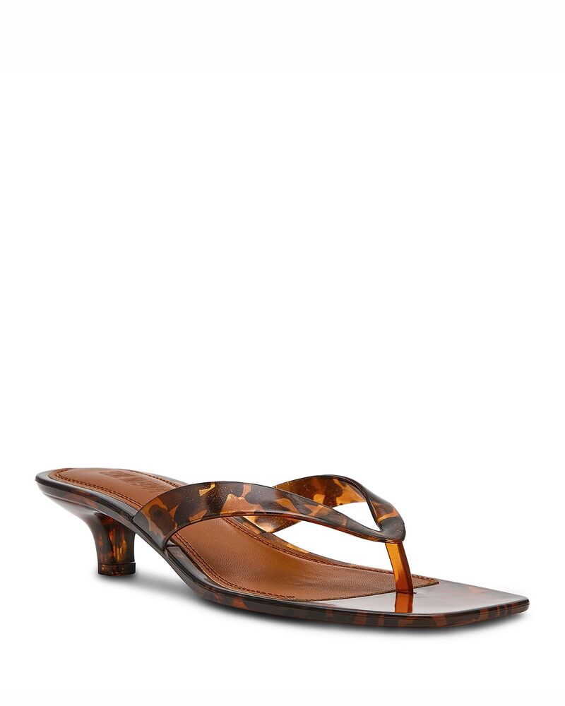 スティーブ マデン レディース シューズ サンダル STEVE MADDEN Women's Tracie Jelly Sandals Tortoise｜ReVida 店 16,186円