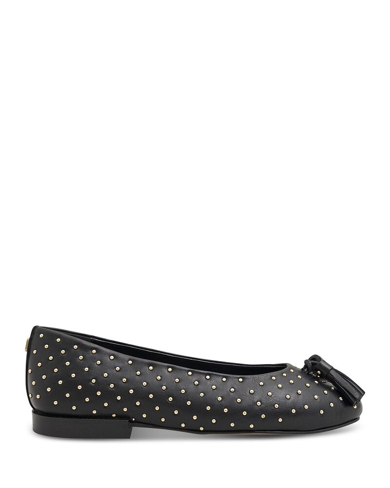 ホッブス英国の首都 レディース シューズ パンプス HOBBS LONDON HOBBS LONSON Women\u0027s Bingley Studded Flats Black 黒いこと
