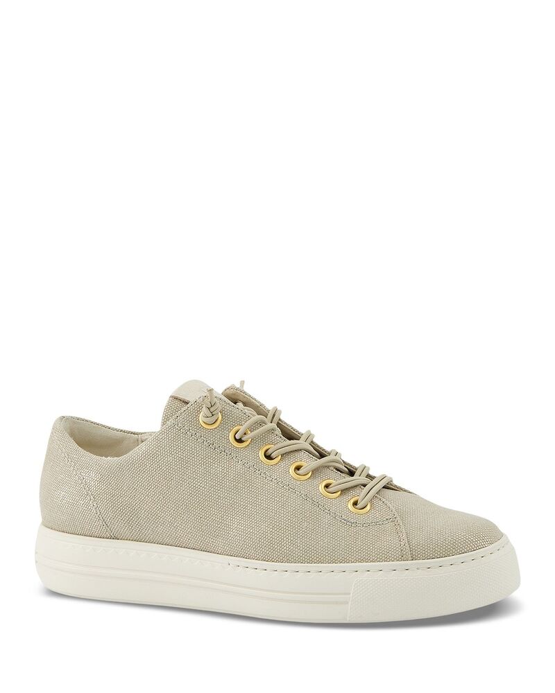 極点・緑であること レディース シューズ スニーカー Paul Green Women\u0027s Dixie Sneakershell Metallicanvas メタリック
