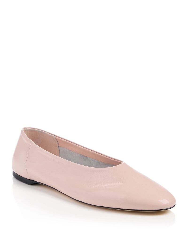トーテム レディース シューズ パンプス TOTEME Women\u0027slip Ballerina Flats Open Pink サクラ色