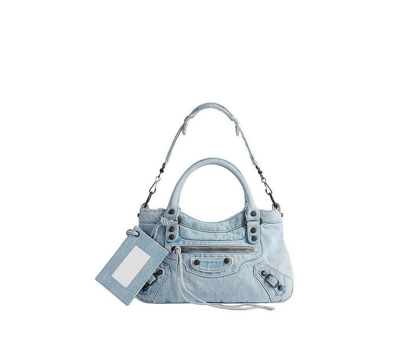 バレンシアガ レディース バッグ Balenciaga Le City First Bag Light Blue ブルー|ReVida 店