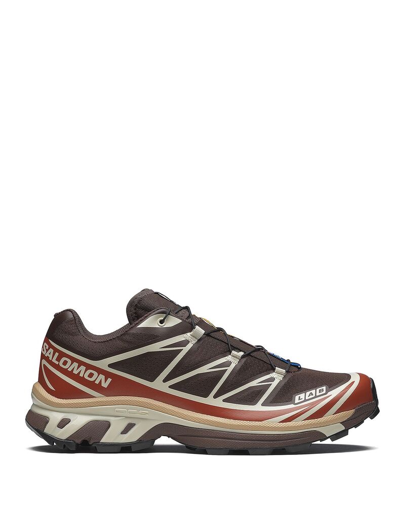 サロモン レディース シューズ スニーカー Salomon UnisexT-6 Running Sneakers Roasted Clay/Burnt Ochre/Almond Milk｜ReVida 店