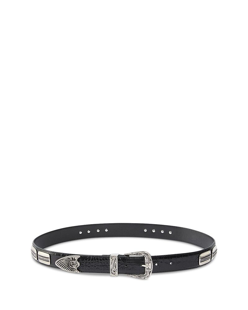 ピンコ レディース 付属物 三尺帯 なめし革 PINKO Women\u0027s Cintura Tex Leather Belt Z99o
